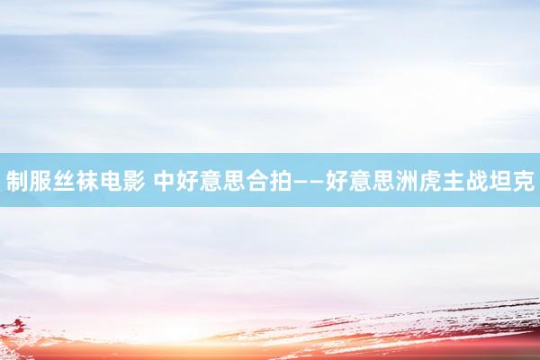 制服丝袜电影 中好意思合拍——好意思洲虎主战坦克
